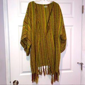 Soft Oversized Fringe Cardigan